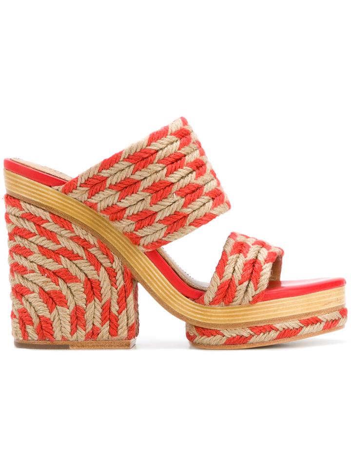 Tory Burch Lola Sandals - Yellow & Orange