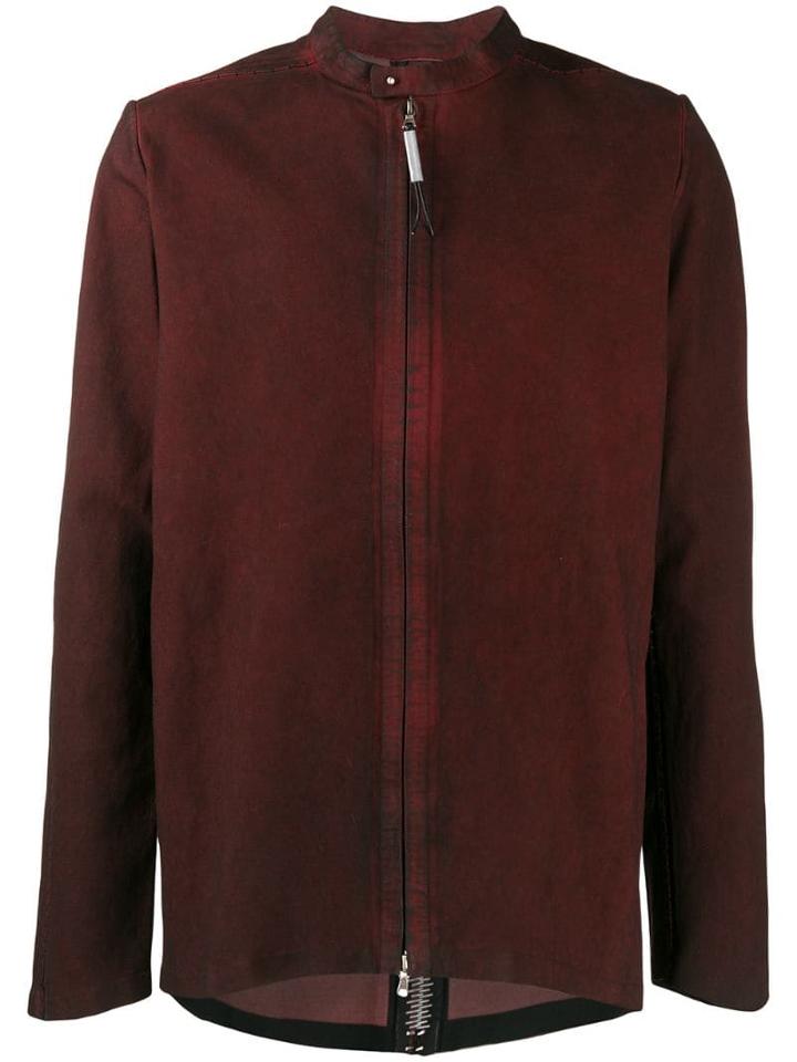 Isaac Sellam Experience Insensible Zip-up Jacket - Red