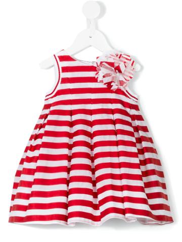 Simonetta - Striped Dress - Kids - Cotton - 12 Mth, Red