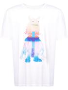 Julien David Printed T-shirt - White