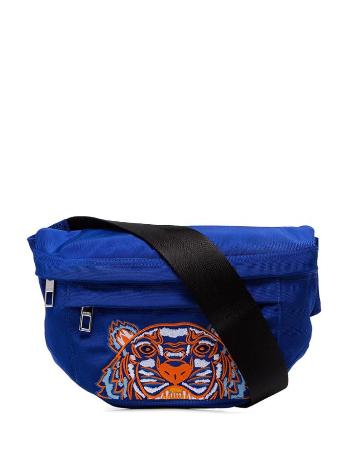 Kenzo Tiger Logo Belt Bag - Blue