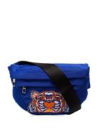 Kenzo Tiger Logo Belt Bag - Blue