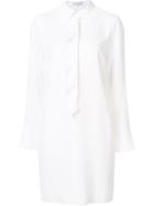 Nellie Partow 'dale' Dress, Women's, Size: 10, White, Silk/acetate/viscose