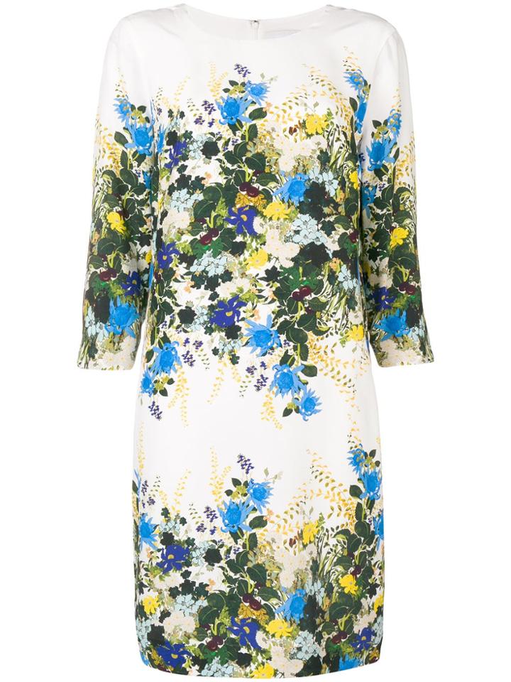 Erdem Floral Print Dress - White