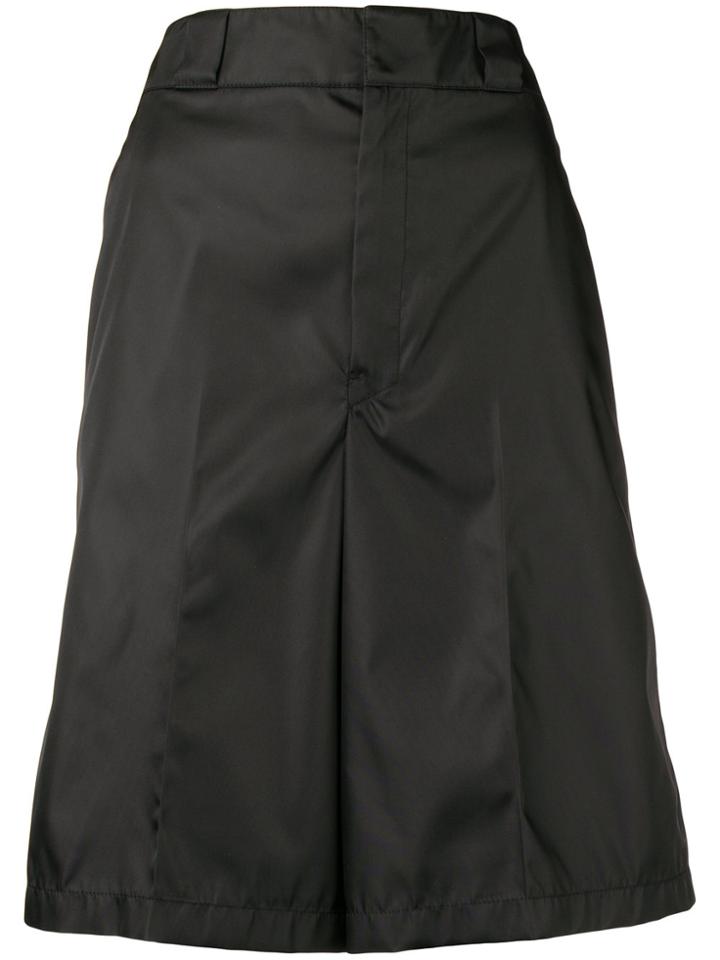 Prada Loose Fit Shorts - Black