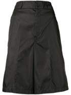 Prada Loose Fit Shorts - Black