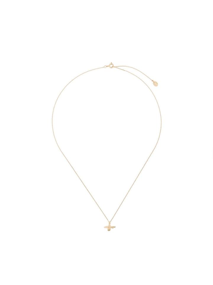 Alex Monroe Teeny Tiny Bumblebee Necklace - Gold