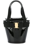 Salvatore Ferragamo Vintage Vara Bow Handbag - Black