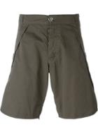 Telfar Patch Pocket Shorts - Grey