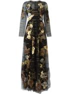 Valentino 'kimono 1997' Evening Dress - Black