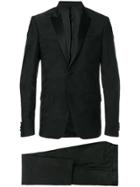 Givenchy Camouflage Patterned Formal Tuxedo Suit - Black