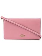 Coach Coach 31867 B4/ro Leather/fur/exotic Skins->leather - Pink &