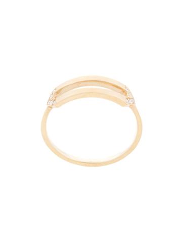 Jennie Kwon Cut-out Detail Ring - Gold
