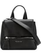 Givenchy Mini Pandora Pure Tote, Women's, Black, Calf Leather