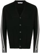 Givenchy Side Stripe Cardigan - Black
