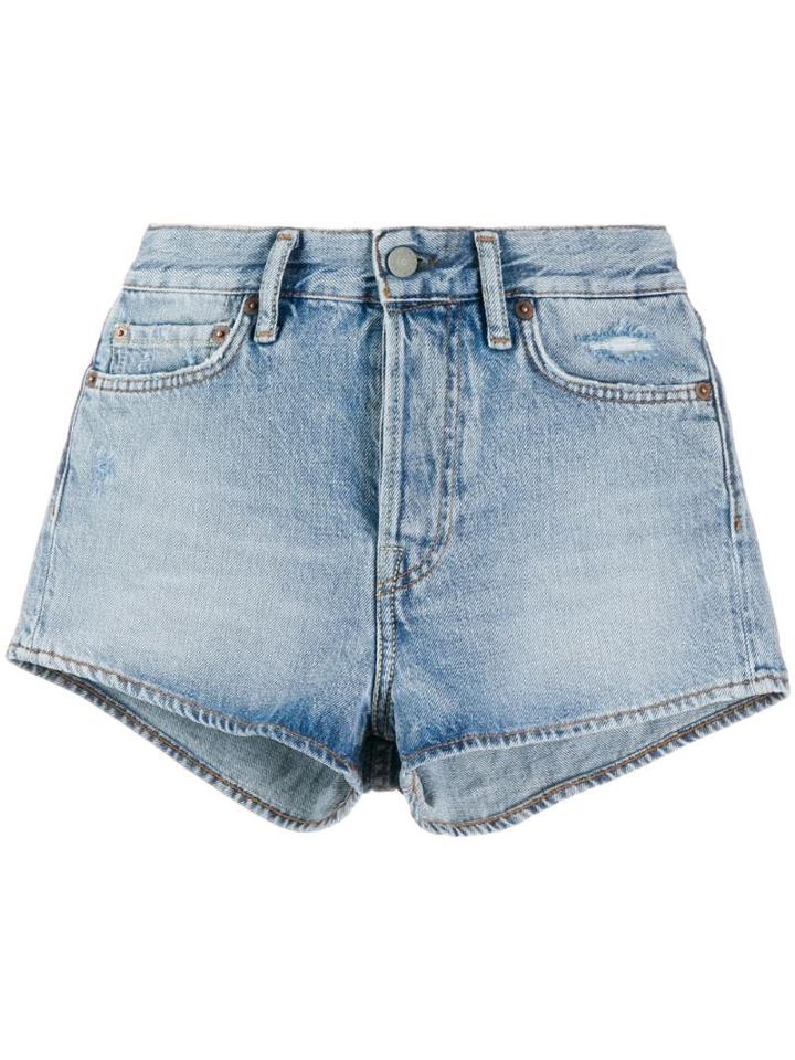 Acne Studios High Waisted Denim Jeans - Blue