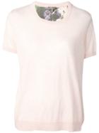 N.peal Printed Back Top - Pink