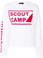 Dsquared2 Scout Camp Jumper - White