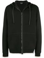 Lanvin Zipped Up Hoodie - Black