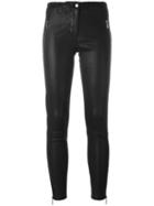 Arma 'cadiz' Trousers, Women's, Size: 34, Black, Cotton/spandex/elastane/lamb Skin