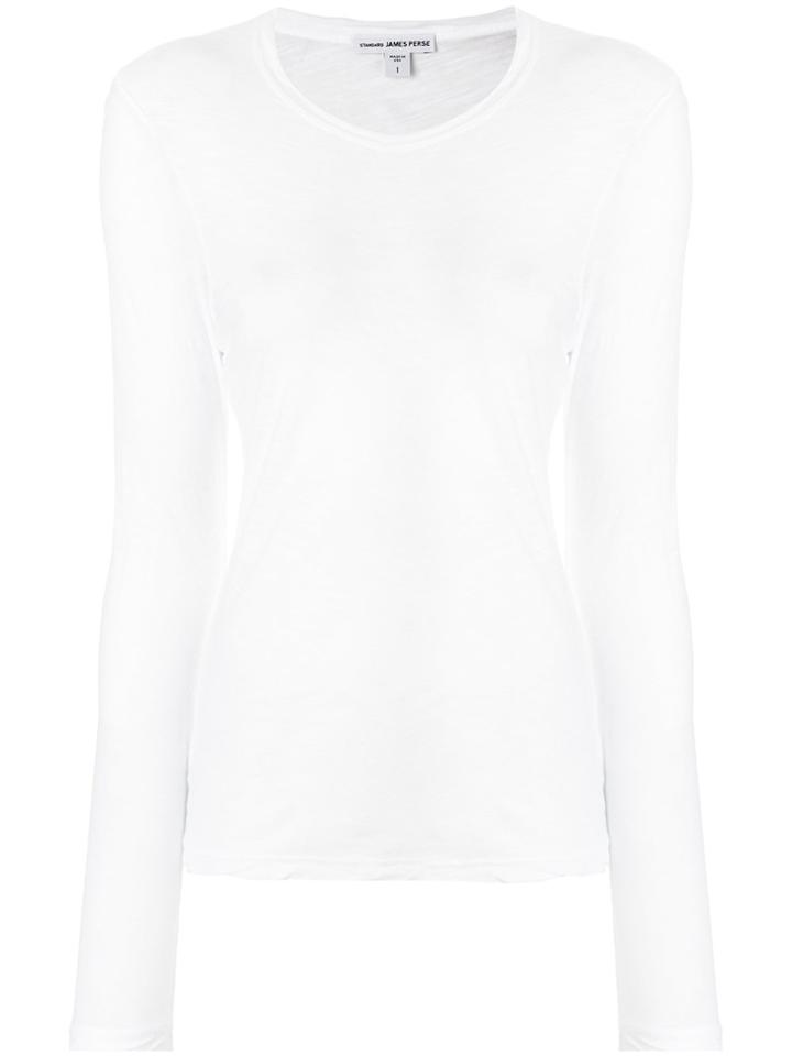 James Perse Crew Tee - White