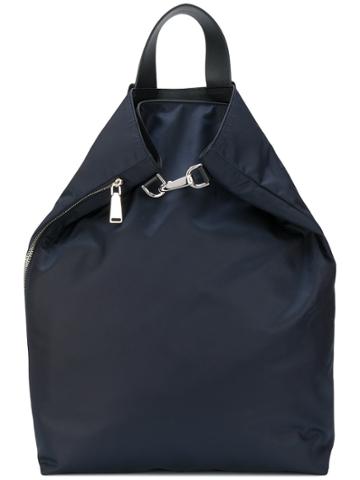 Jil Sander Clip Top Backpack - Blue