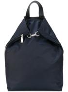 Jil Sander Clip Top Backpack - Blue