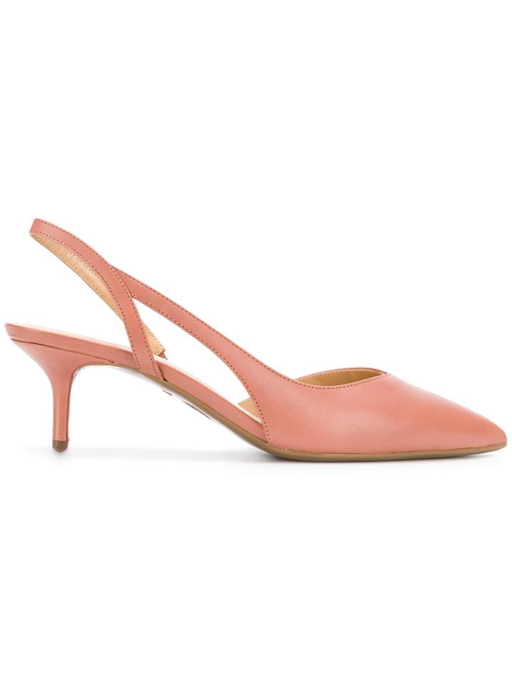 Michael Michael Kors Eliza 55 Kitten Heel Pumps - Pink & Purple