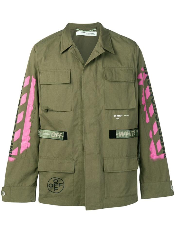 Off-white Military Lightweight Jacket - Green