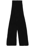 Neil Barrett Classic Ribbed Scarf - Black