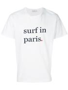 Cuisse De Grenouille Surf In Paris T-shirt - White