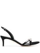 Giuseppe Zanotti Crystal-embellished Sandals - Black