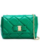 Salvatore Ferragamo 'vara' Quilted Bag, Women's, Green