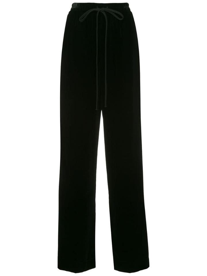 Song For The Mute Loose Track Trousers - Black