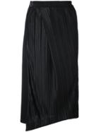Mugler Asymmetric Hem Skirt - Black