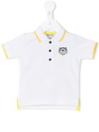 Kenzo Kids - Embroidered Logo Polo Shirt - Kids - Cotton - 6 Mth, White