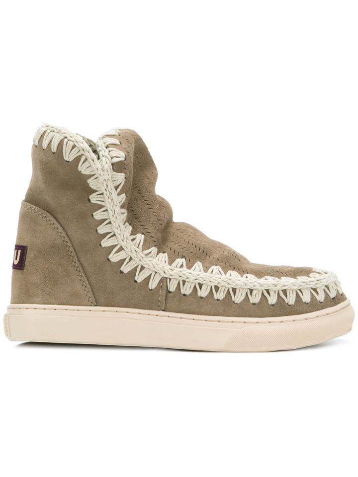 Mou Corda Boots - Grey