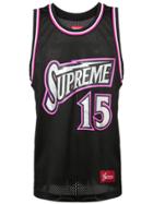 Supreme Bolt Basketball Jersey - Black