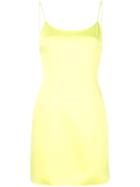 Alice+olivia Mini Slip Dress - Yellow