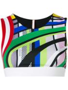 No Ka' Oi - Lani Sports Crop Top - Women - Nylon/polyester/spandex/elastane - Xs