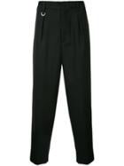 Monkey Time Pleated Tailored Trousers - Black