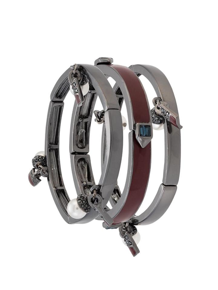 Camila Klein Helena Multiple Cuff Set - Metallic