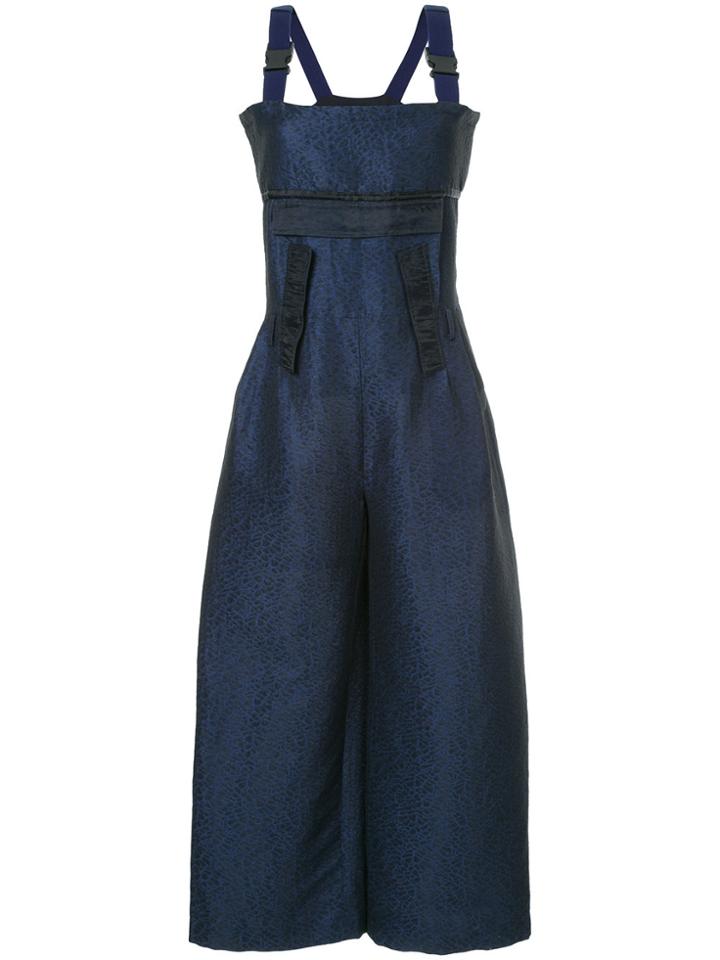 Quetsche Flared Tailored Jumpsuit - Black