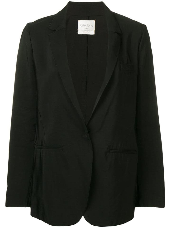 Forte Forte Black Formal Blazer