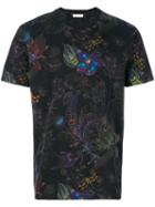 Etro - Floral Print T-shirt - Men - Cotton - Xl, Black, Cotton