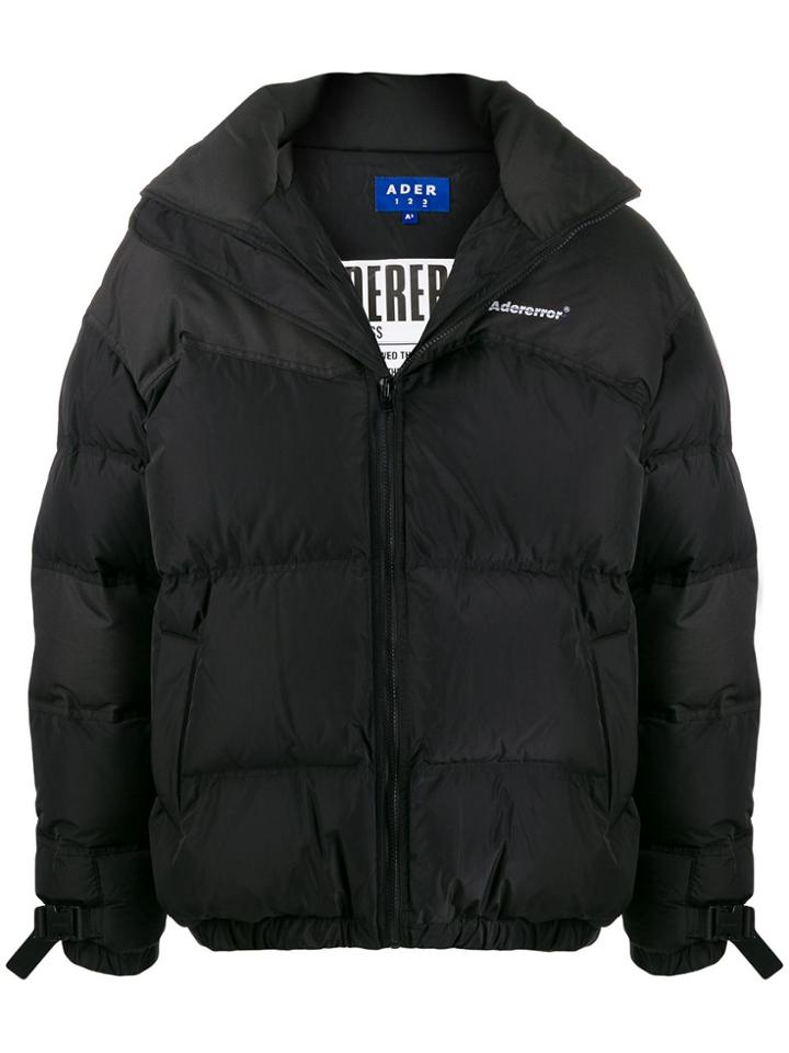 Ader Error Oversize Padded Jacket - Black