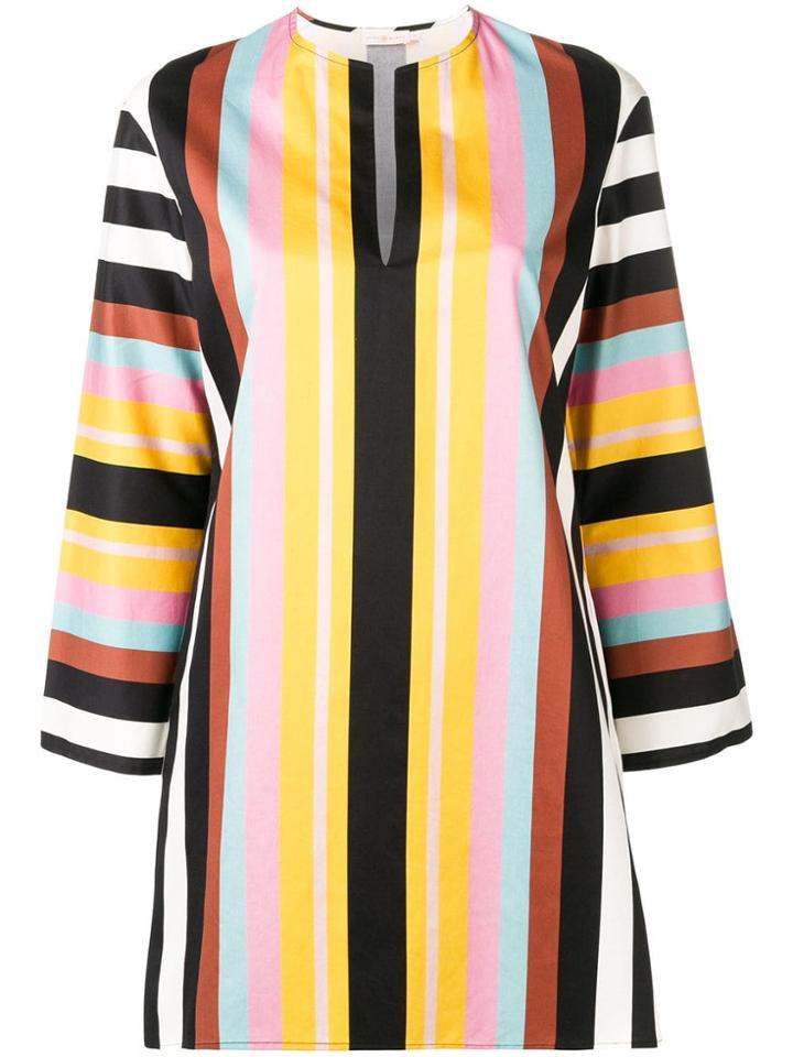 Tory Burch Striped Shift Dress - Yellow