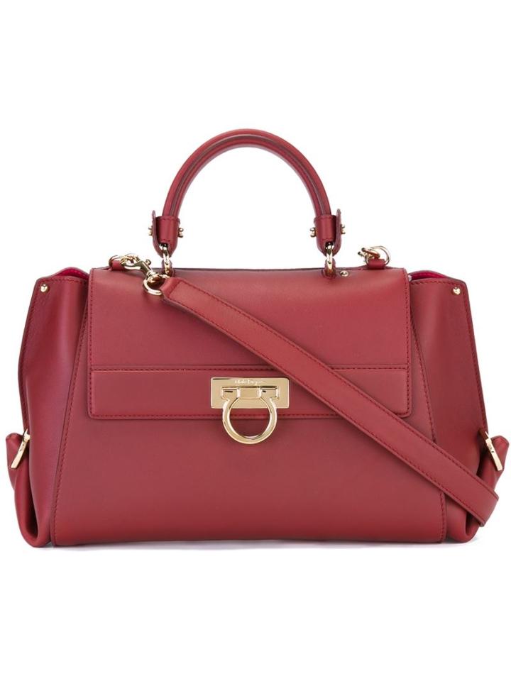 Salvatore Ferragamo 'sofia' Tote, Women's, Red