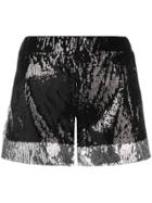 Amen Sequin Embellished Shorts - Black