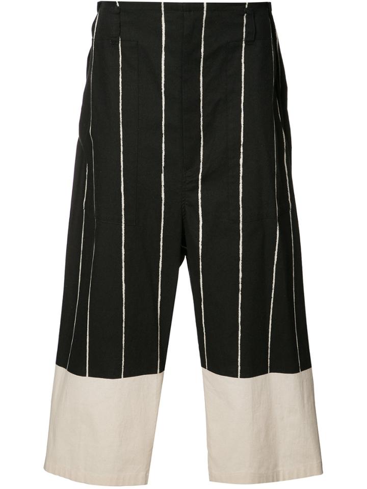 Yohji Yamamoto Side Tuck Pants - Black